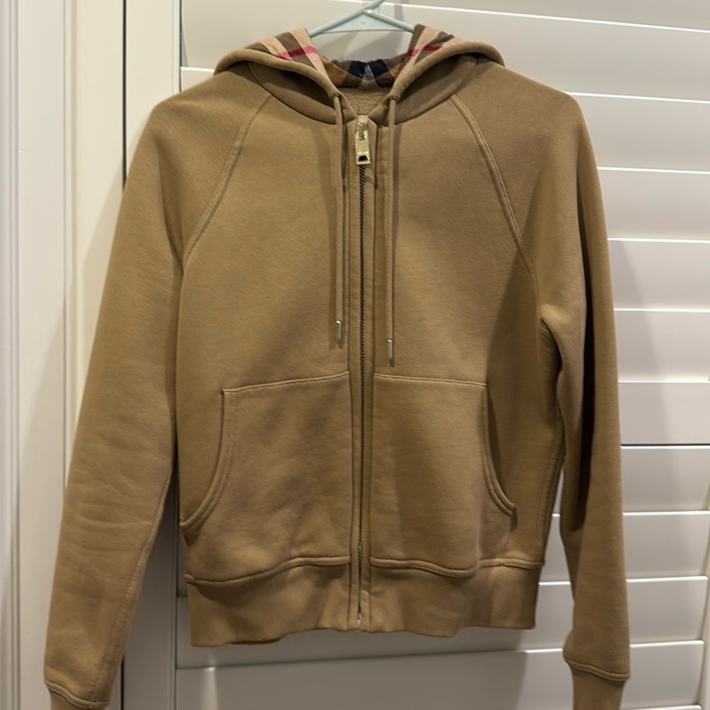 Burberry Check Sweatshirt